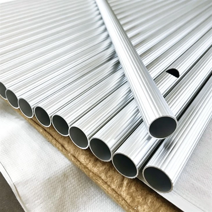 Telescopic Round Aluminum Tube Pole factory
